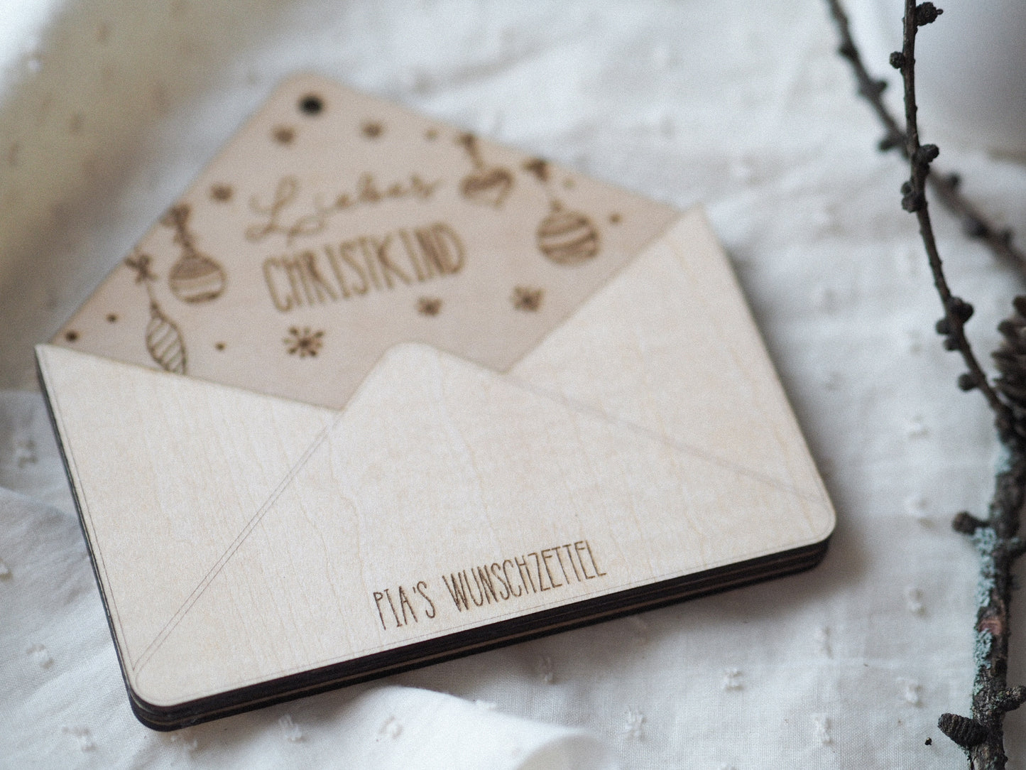 Wunschzettel ans Christkind