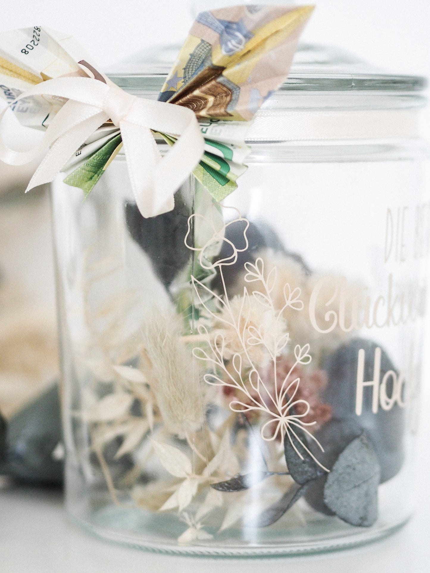 Zuckerlglas Hochzeit