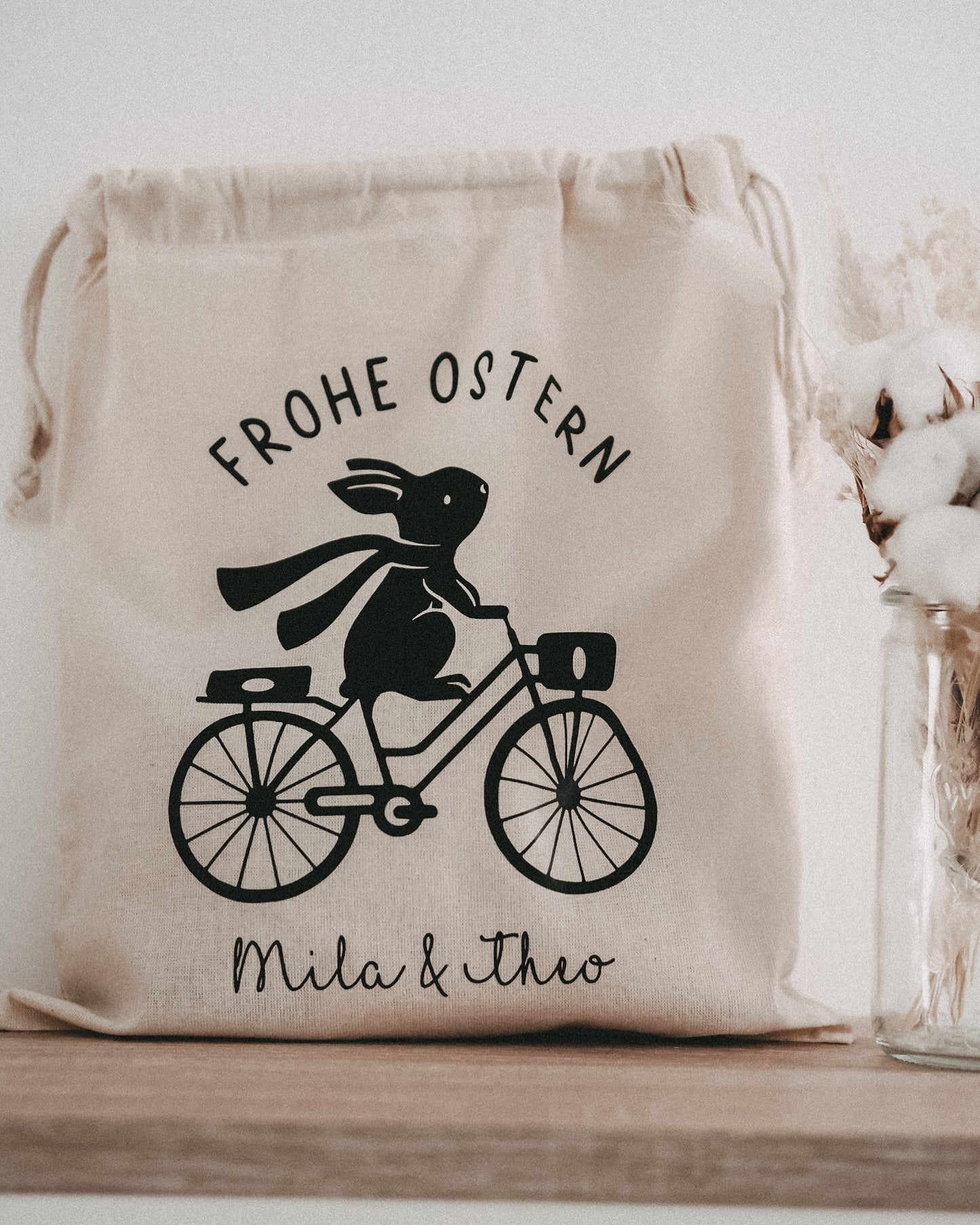 Baumwollbeutel Ostern