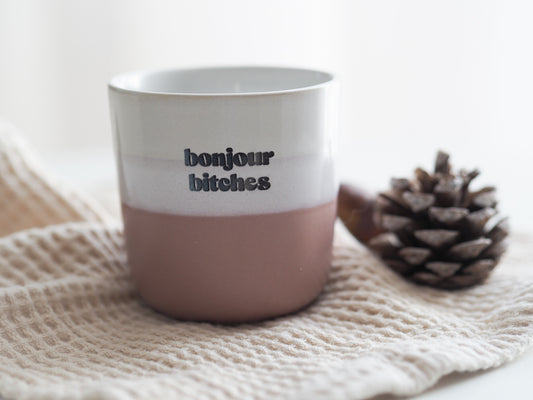 Tasse „Bonjour Bitches“