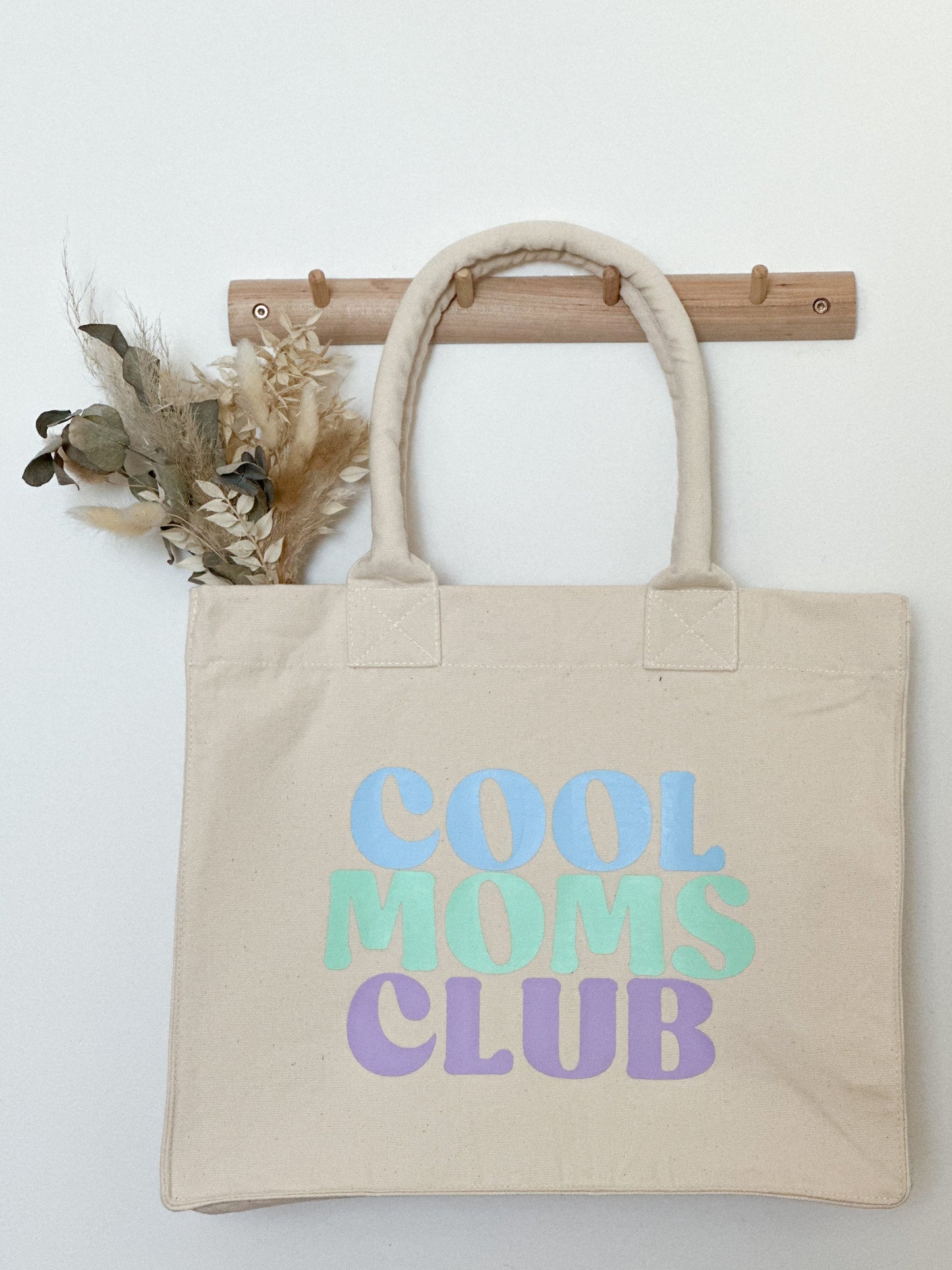 Baumwoll-Tasche „COOL MOMS CLUB“